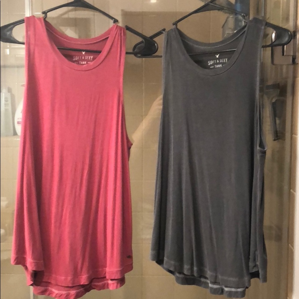TWO AEO Soft and Sexy Tops